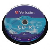 43437P CD-R 52X 10ks cake VERBATIM